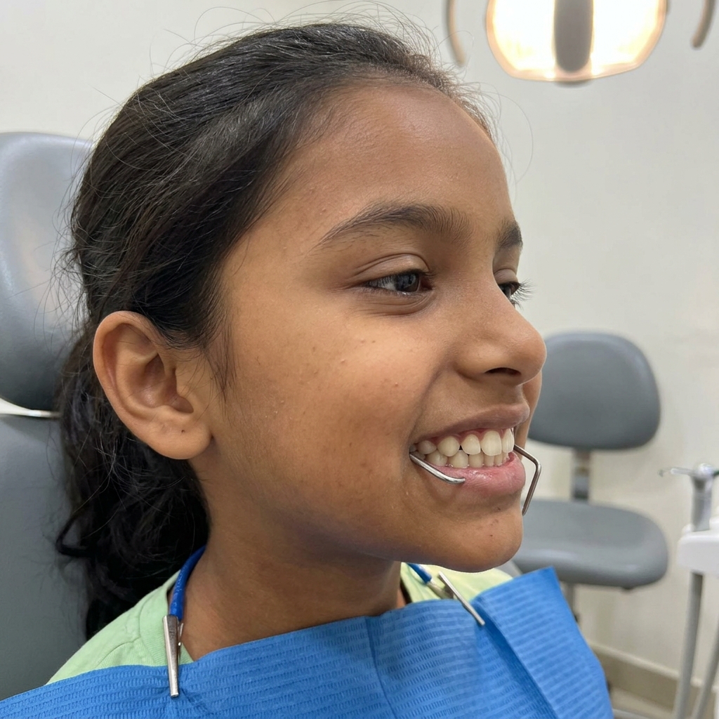 Patient after Dentofacial Orthopedics in Bathinda at The DentalBrace Clinic Bathinda
