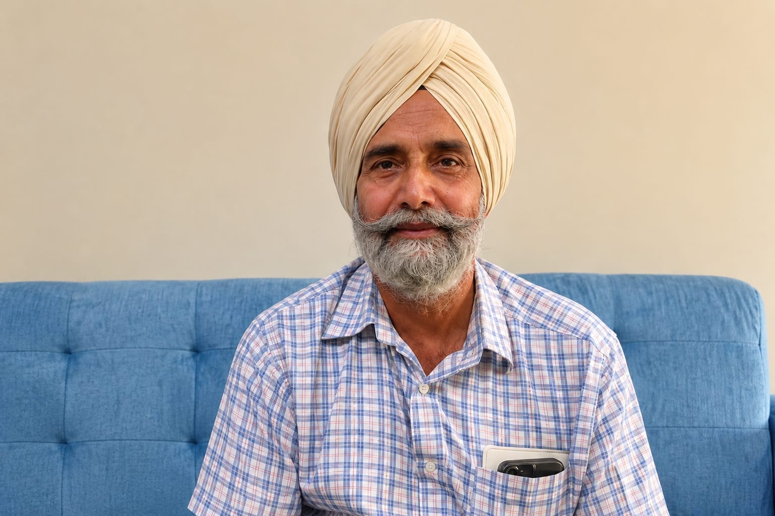 Full Mouth Rehabilitation (FMI) treatment result at The DentalBrace Clinic Bathinda — patient Gurmail Singh from USA showing complete smile reconstruction with dental implants and zirconia crowns by Dr. Ritu Saneja Gold Medalist Prosthodontist, best full mouth rehabilitation clinic in Bathinda Punjab India