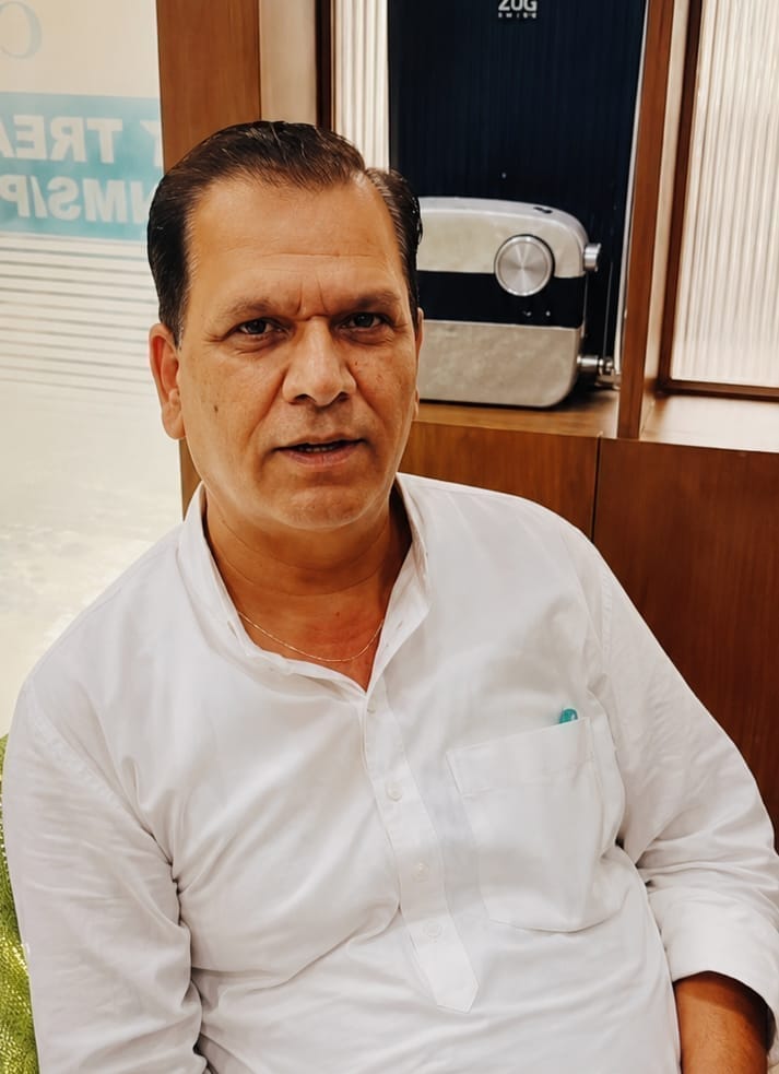 All-on-4 full mouth dental implants result at The DentalBrace Clinic Bathinda — patient showing complete arch fixed teeth after All-on-4 implants by Dr. Ritu Saneja Gold Medalist Implantologist, best All-on-4 clinic in Bathinda Punjab